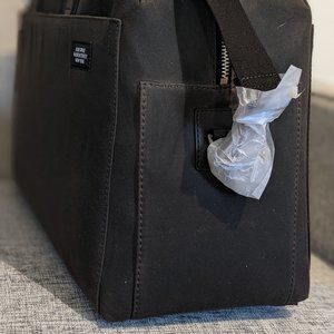 Jack Spade Waxwear Overnight Bag - Chocolate